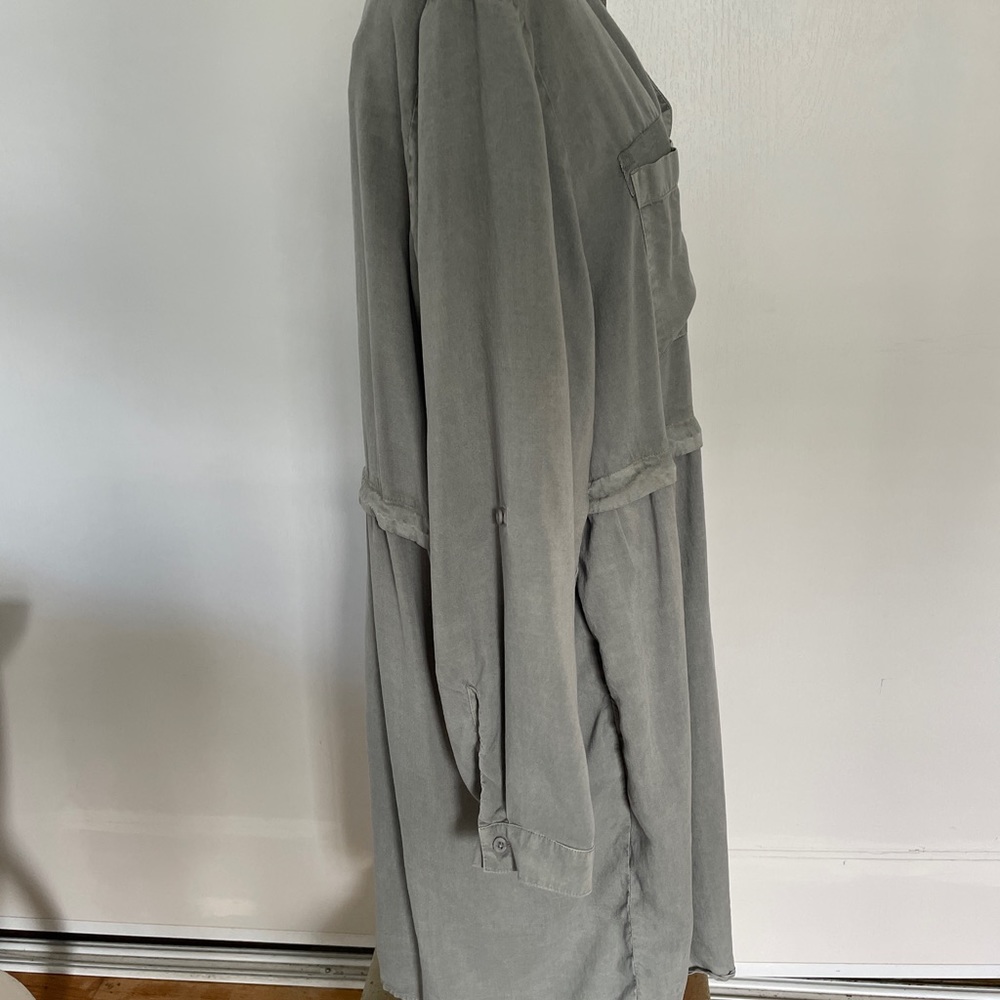 Anthropologie Cloth & Stone for AnthropologieLila Chambray Shirtdress Dress - Picture 8 of 11